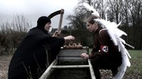 a german grandchild´s funeral, Fotograf: Bild från film