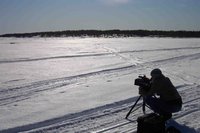 Becky in snow, Fotograf: Scott Smith