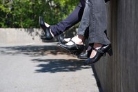 Dansanta skor symboliserar föreställningen Vuelta, Fotograf: Fredrik Hildén